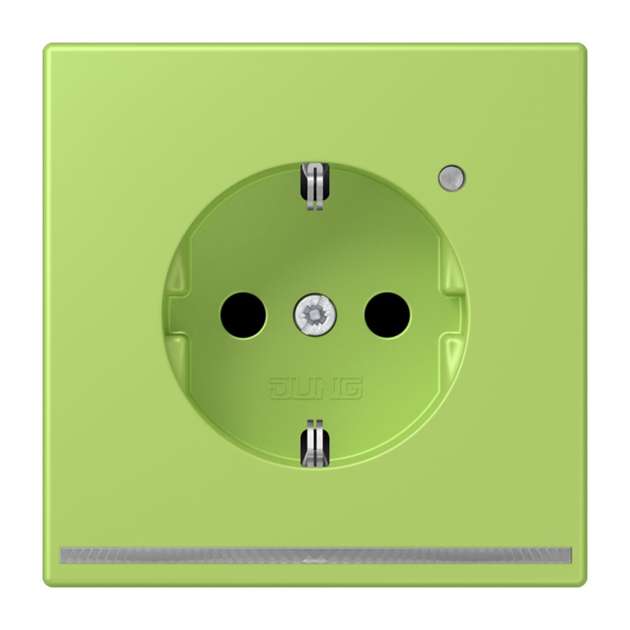 Wandcontactdoos R/A met LED l.sensor S+ LC32052