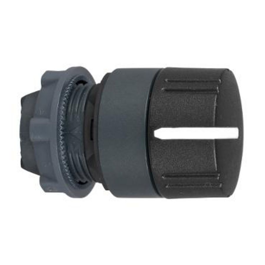 Kop keuzeschakelaar Geribbeld 2 standen 22mm Zw Harmony XB5