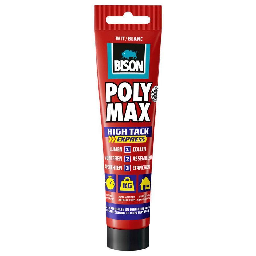 Montagelijm Polymax express High temperature 165g VVE=6