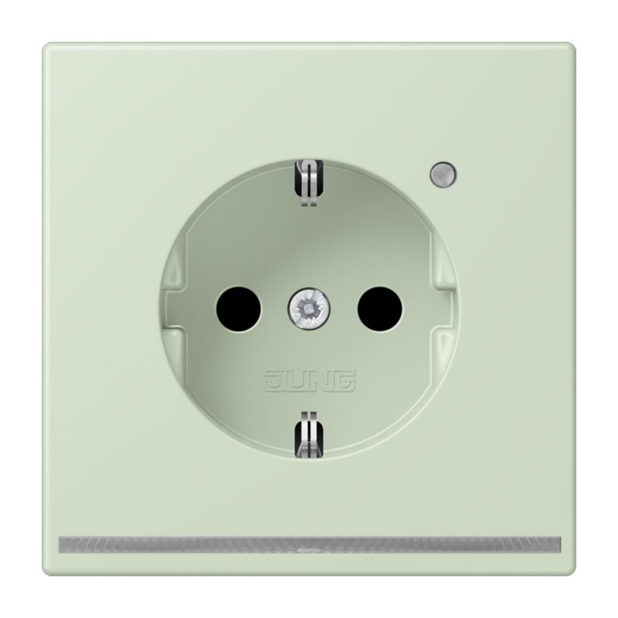 Wandcontactdoos R/A met LED l.sensor S+ LC32042
