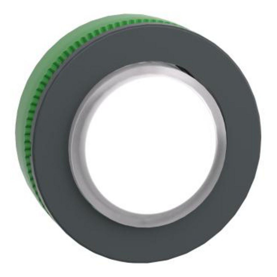 Flush mounted white projecting illum pushbutton head integr.