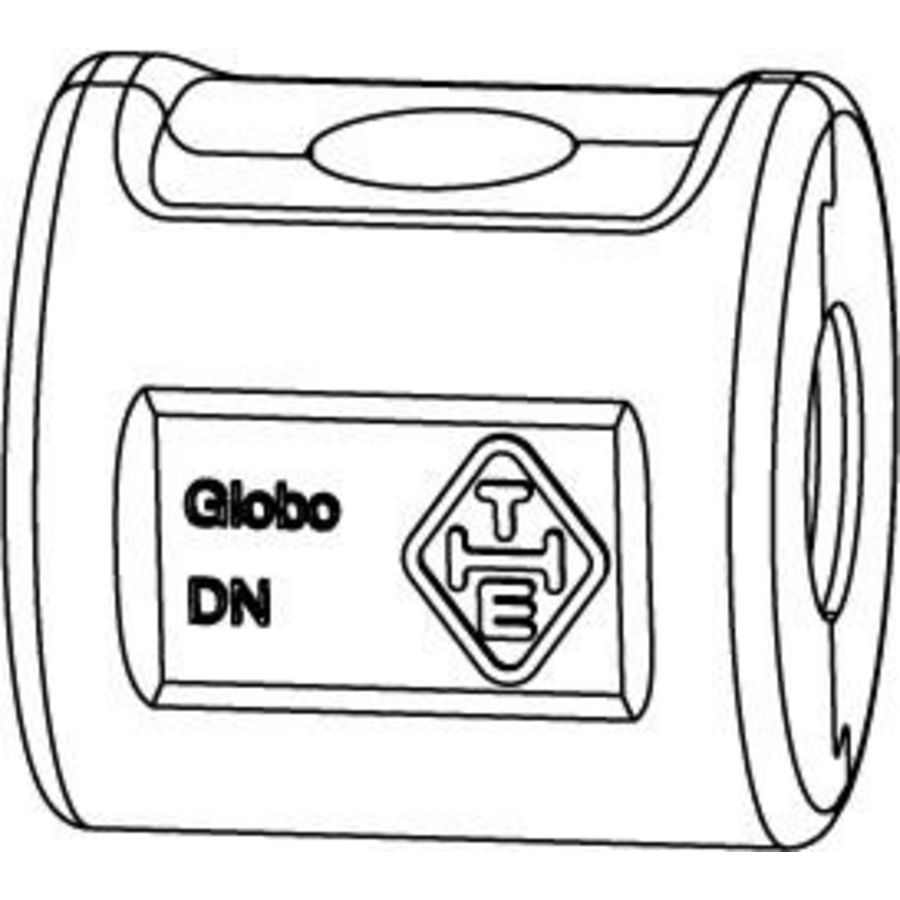 Warmte isolatieschaal DN15 Globo zonder aftapfunctie