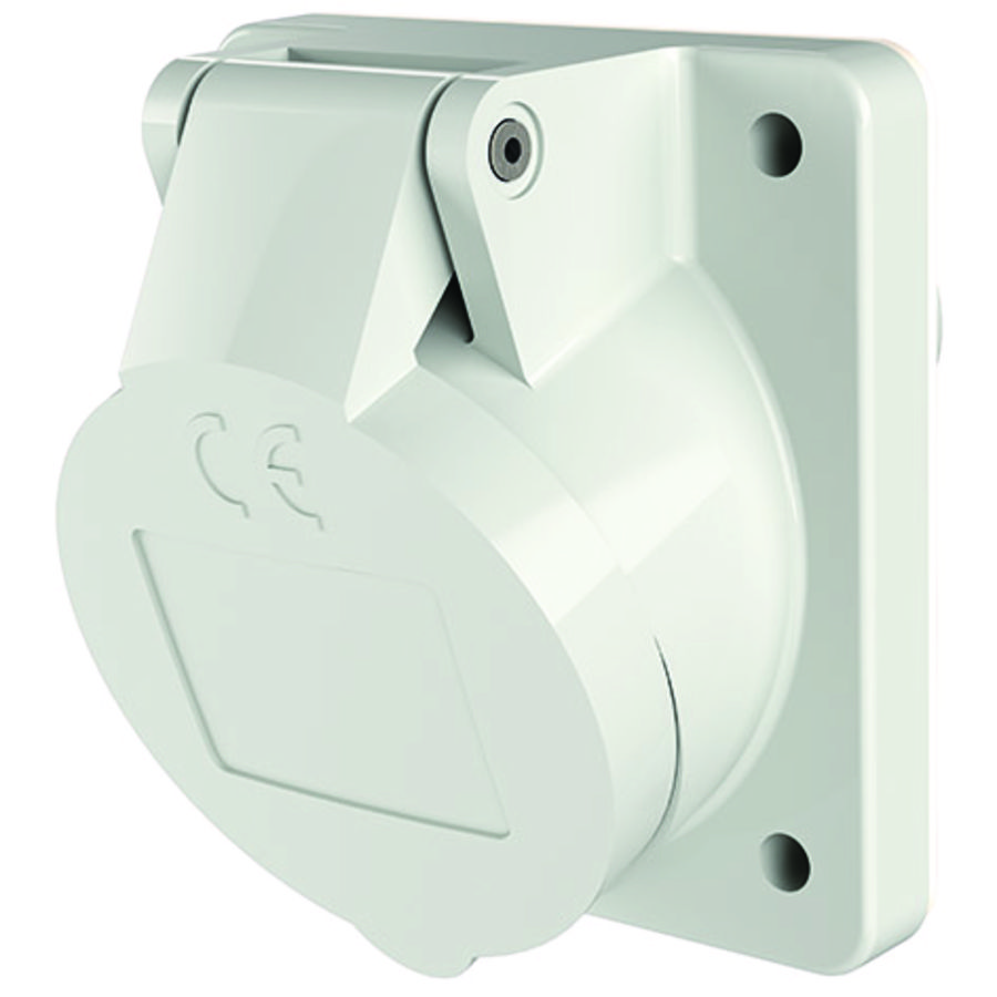 Inbouwwandcontactdoos 16A 2-polig  10H 50VDC IP44 2841