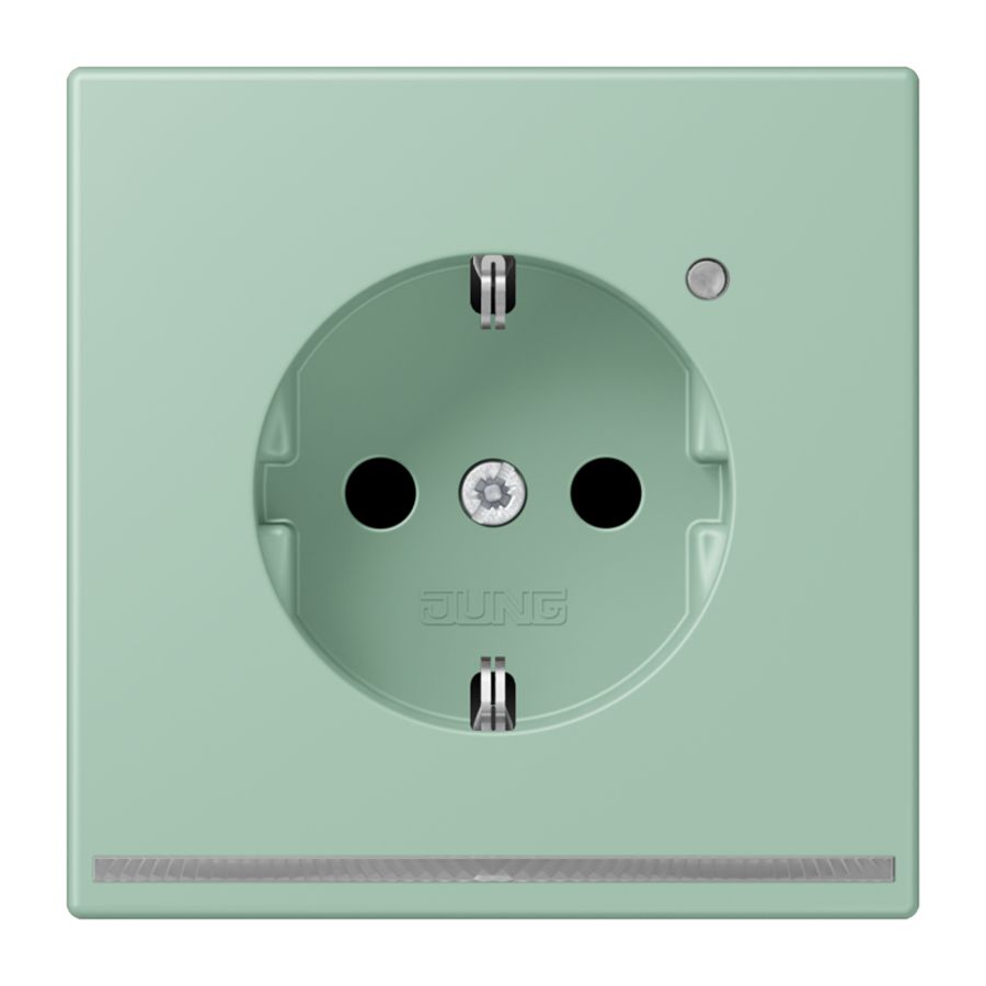 Wandcontactdoos R/A met LED l.sensor S+ LC32041