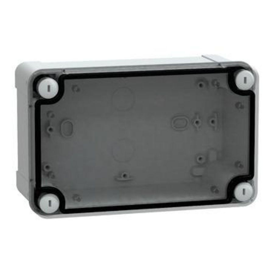 Doos ABS + transp. deksel 191x121x87mm IP66/IK07 R VVE=2