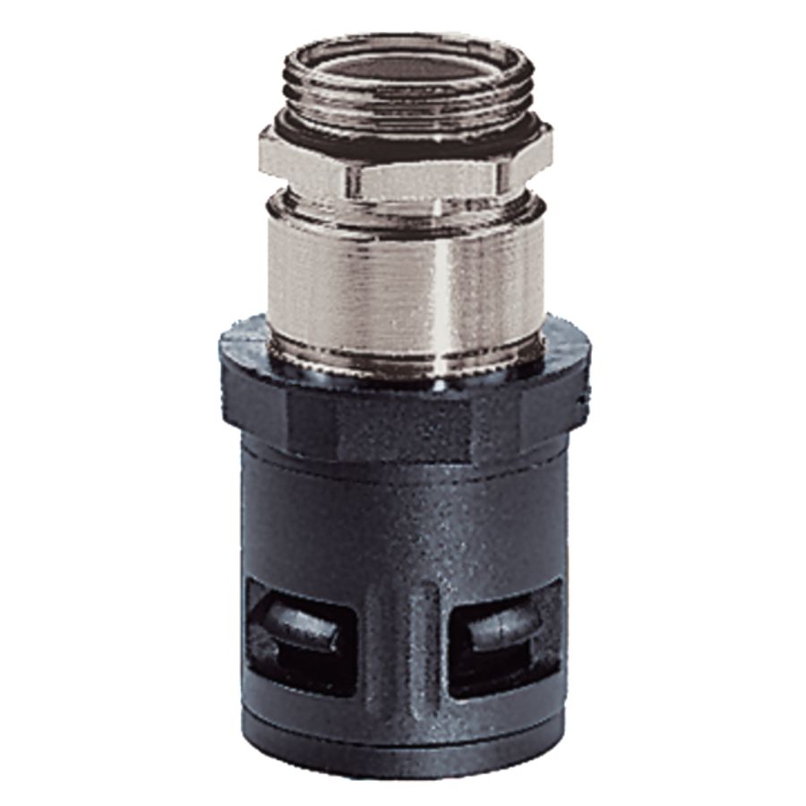 Slangwartel kunststof tapdrd. Ø21,2mm M20 IP68/ IP69K zwart VVE=25