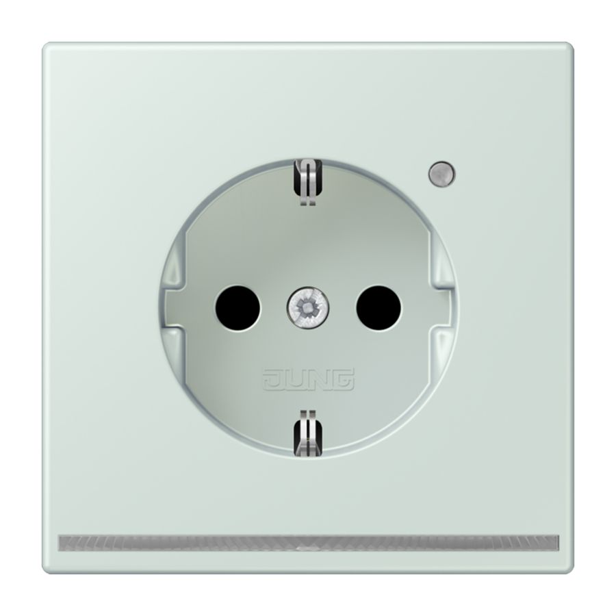 Wandcontactdoos R/A met LED l.sensor S+ LC32034
