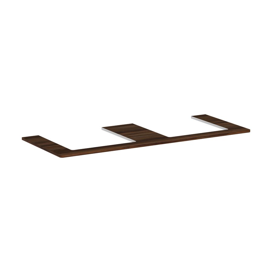 Console 1360x550mm m 2 uitsp.en countertop Xelu Q
