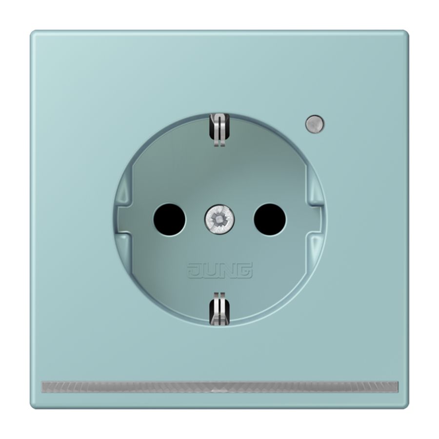 Wandcontactdoos R/A met LED l.sensor S+ LC32033