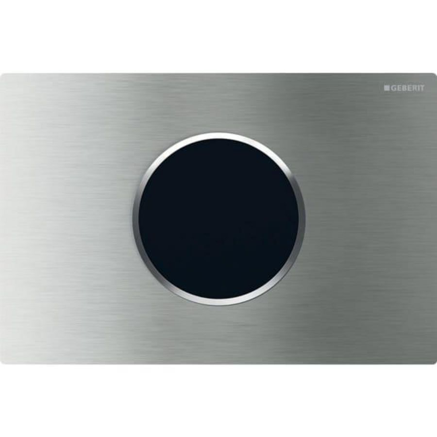 Onderdeel plaat 1-toets Sigma10 ROUND IR verg. RVS geborsteld/gep.