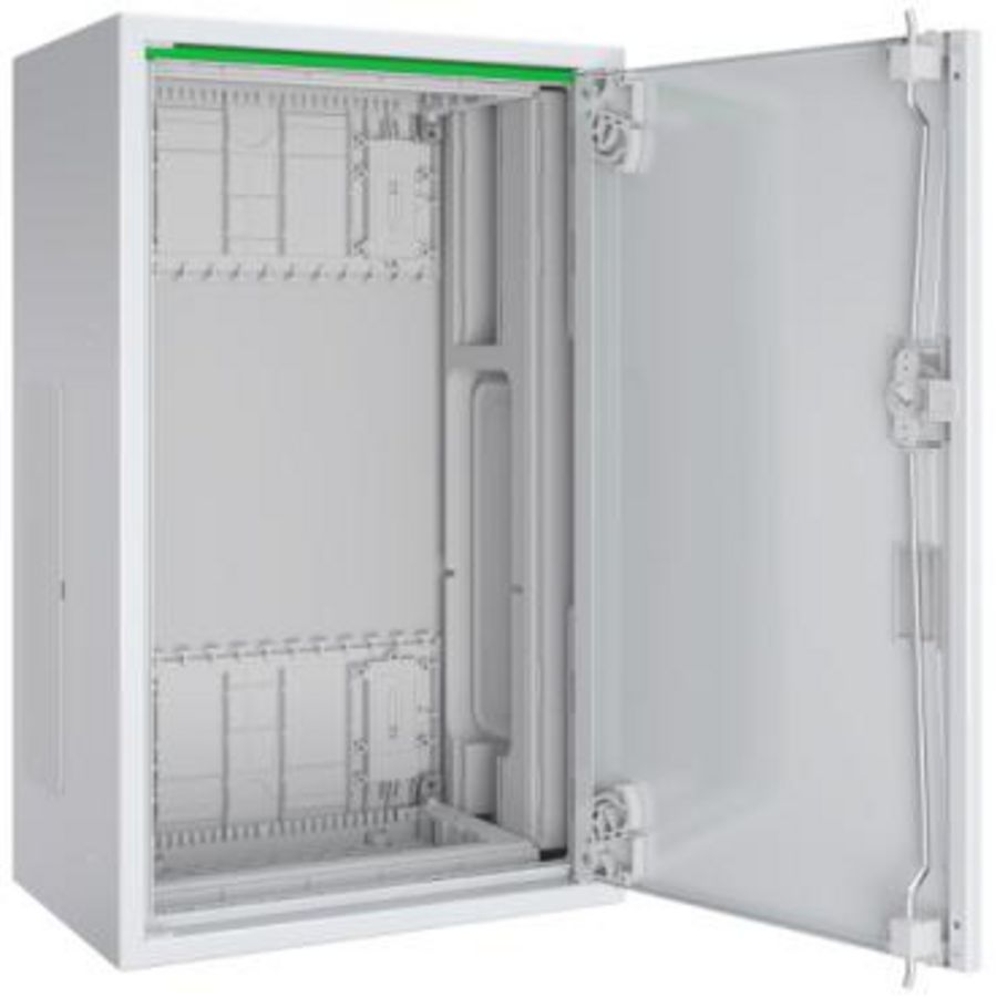Metalen wandbehuizing B300xH500xD210mm IP44 klasse II d