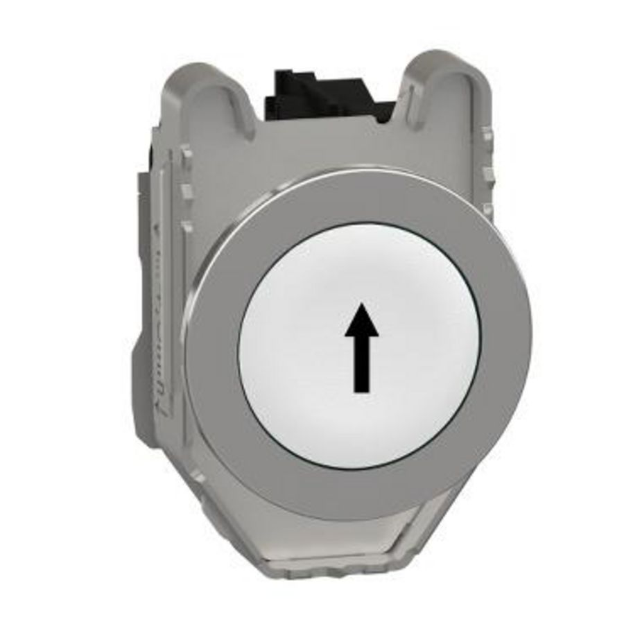 Drukknop Verzonken Metaal Terugvering 30mm 1NO Gem XB4