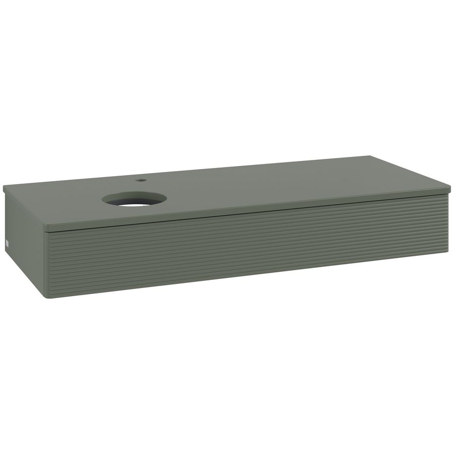 Wastafelonderkast Antao 1200x190x500mm L.Green Matt Lacquer L11150HL