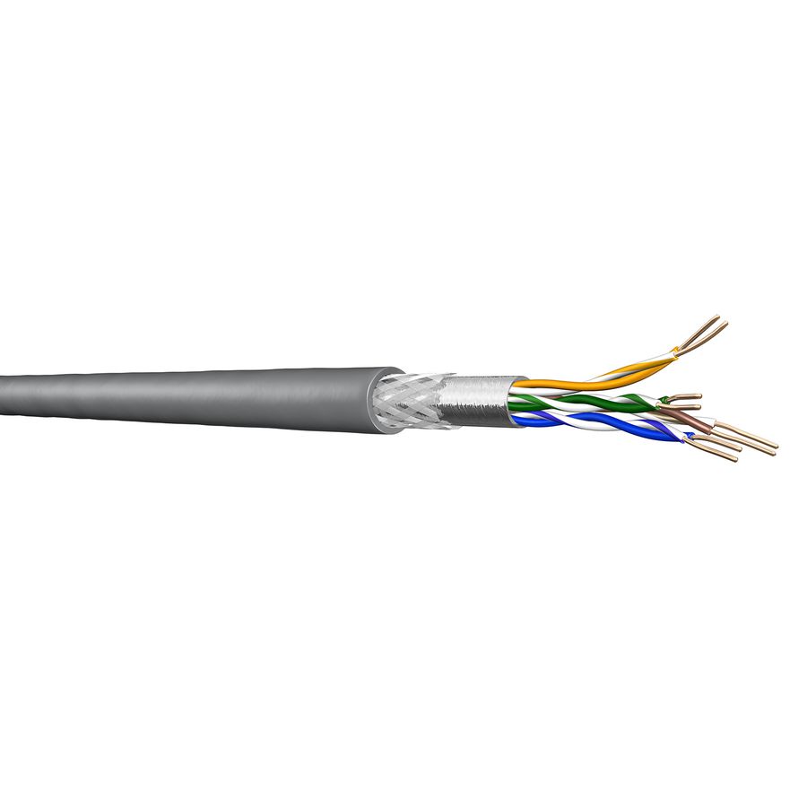 Haspel a 500m. UC300 HS24 Cat.5e SF/UTP LSHF gy# 4x2x24 AWG