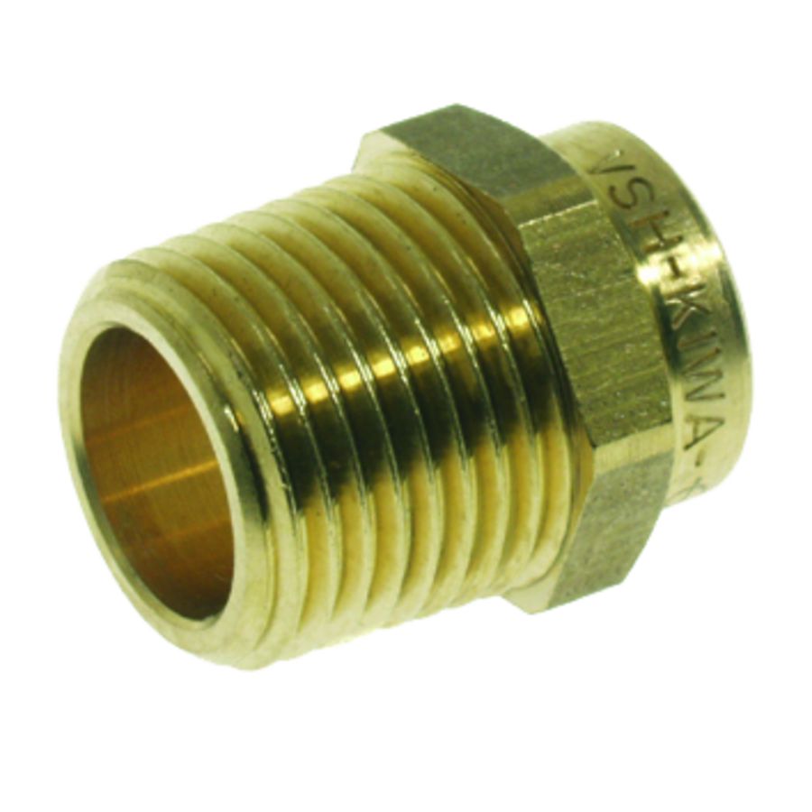 Punstuk soldeer 28x1"bt. messing VVE=2