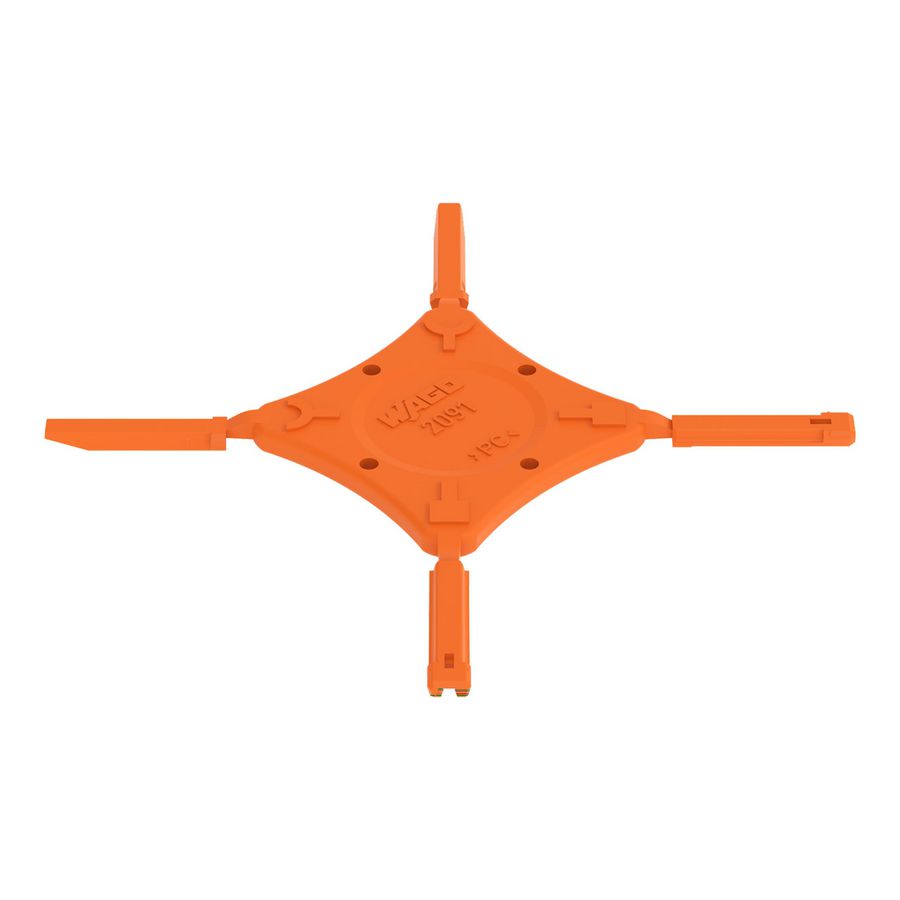 Drager codeerstift voor rastermaat 3,5 mm oranje VVE=25