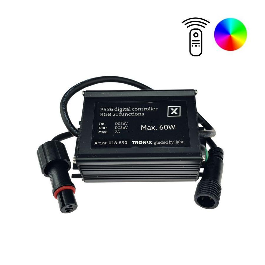 PS36 digitaal controller RGB 21 functies