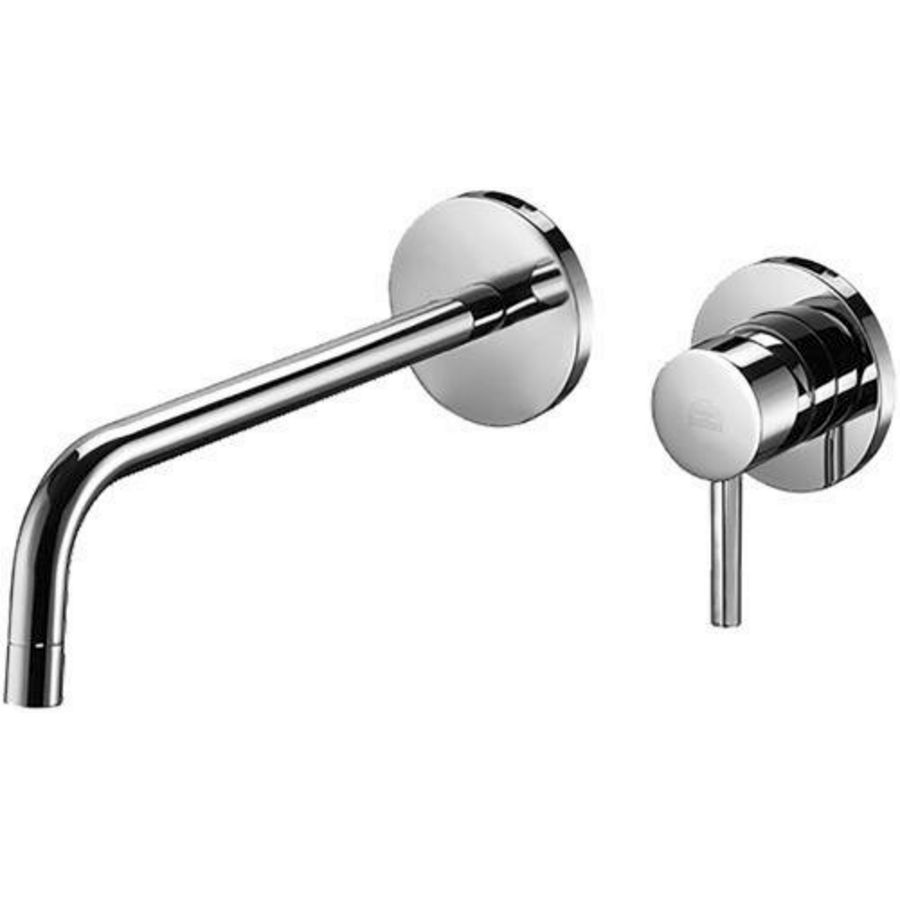 Light LIGHT kit muurmengkraan wast. Inbouw uitloop 248mm rozet chroom
