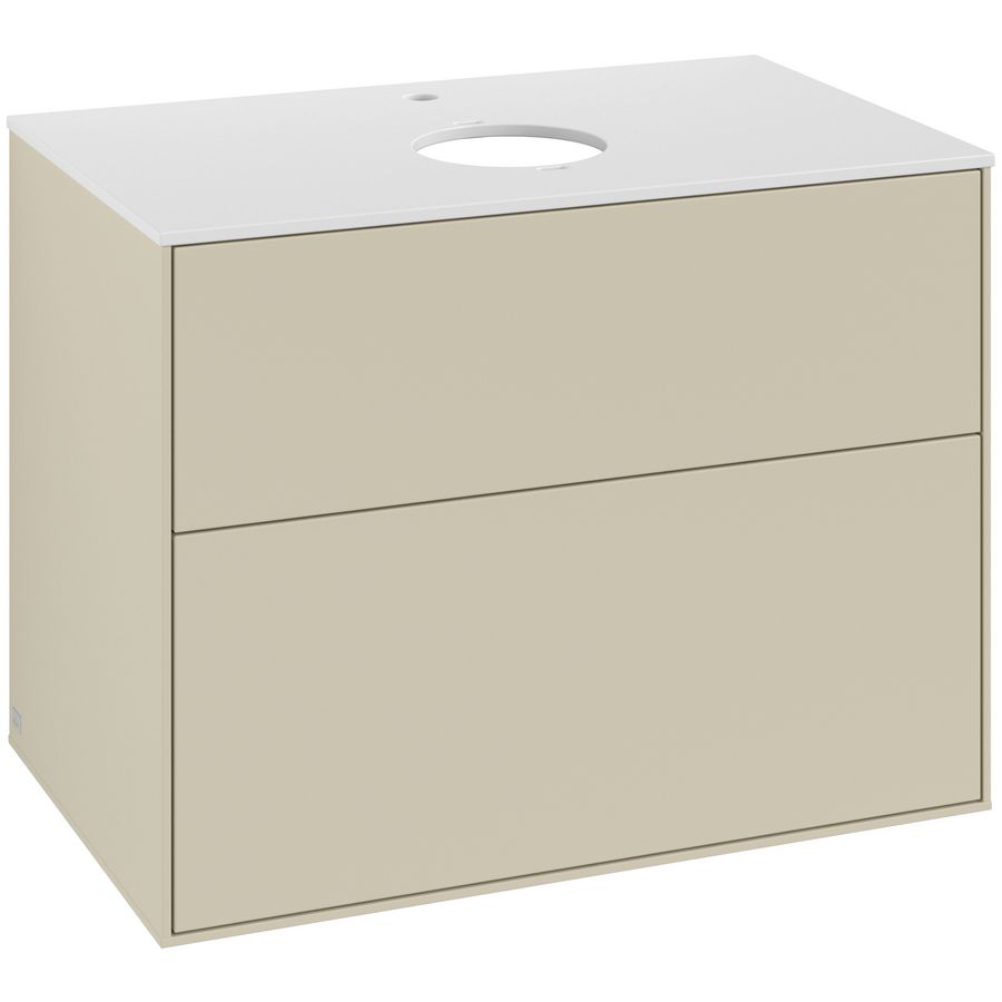 Wastafelonderkast Finion 800x603x501mm S.Grey Matt Lacquer G75100HJ
