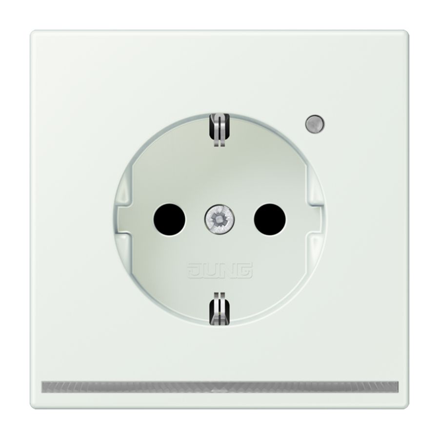 Wandcontactdoos R/A met LED l.sensor S+ LC32024