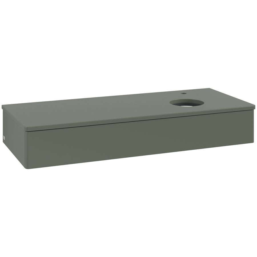 Wastafelonderkast Antao 1200x190x500mm L.Green Matt Lacquer L12050HL