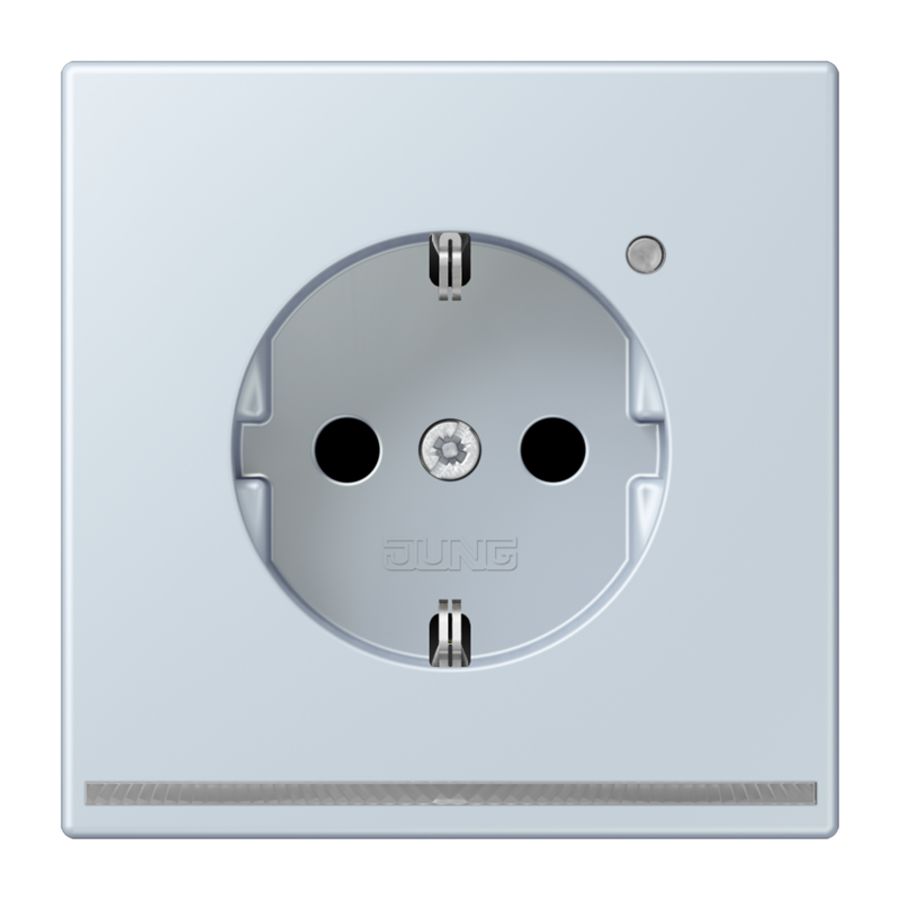 Wandcontactdoos R/A met LED l.sensor S+ LC32023