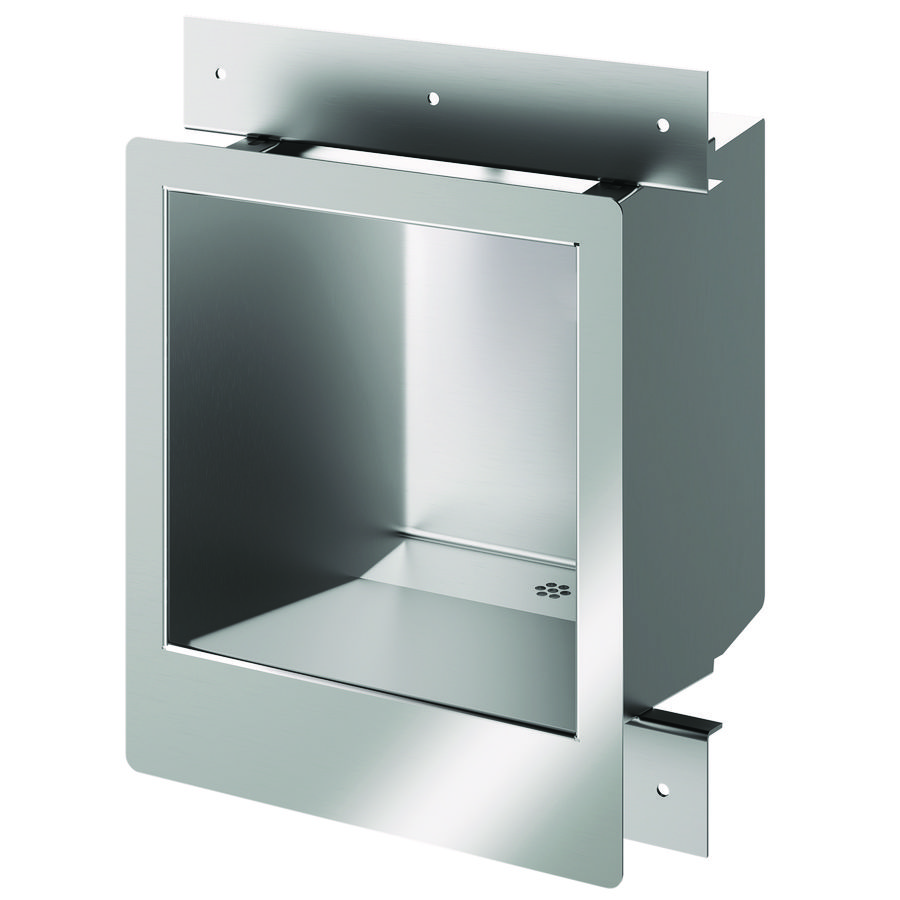 Inbouwwastafel vandaalbestendig COMMISSARIAT SD RVS sat