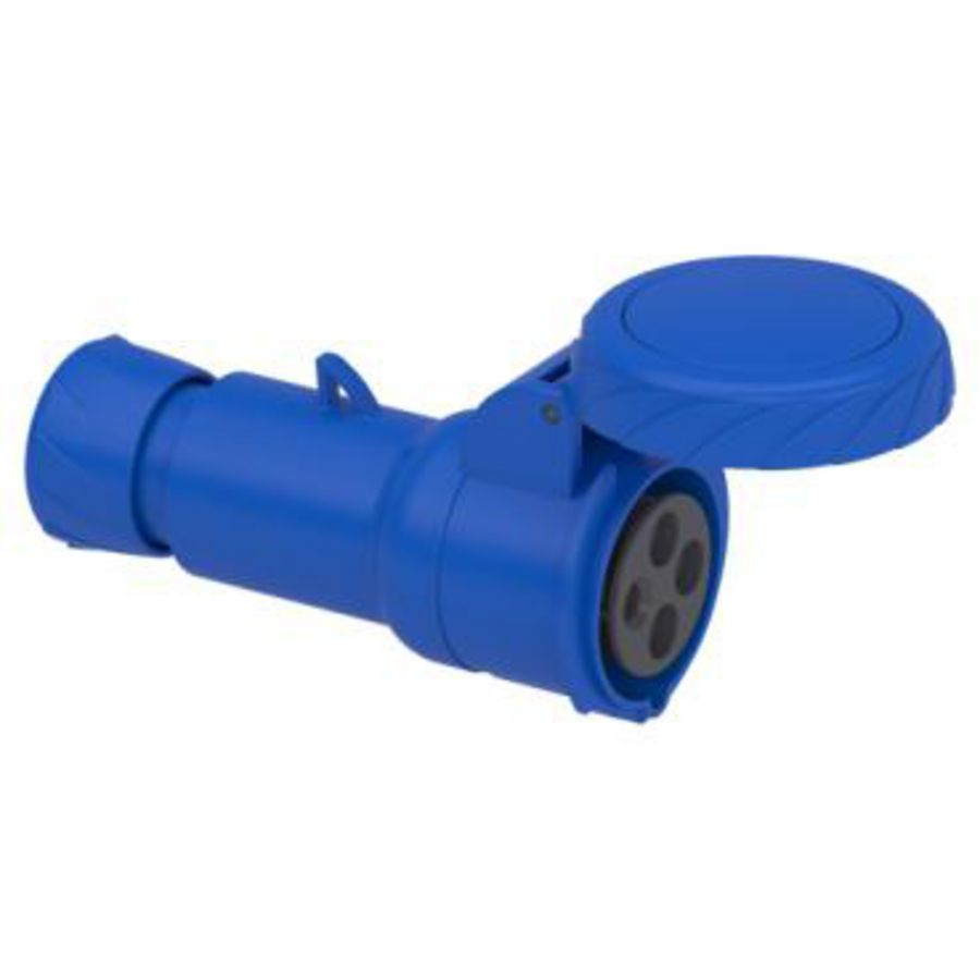 Koppelcontactstop FAST 3P+A 16A 200-250V AC 9h IP6 PratiKa