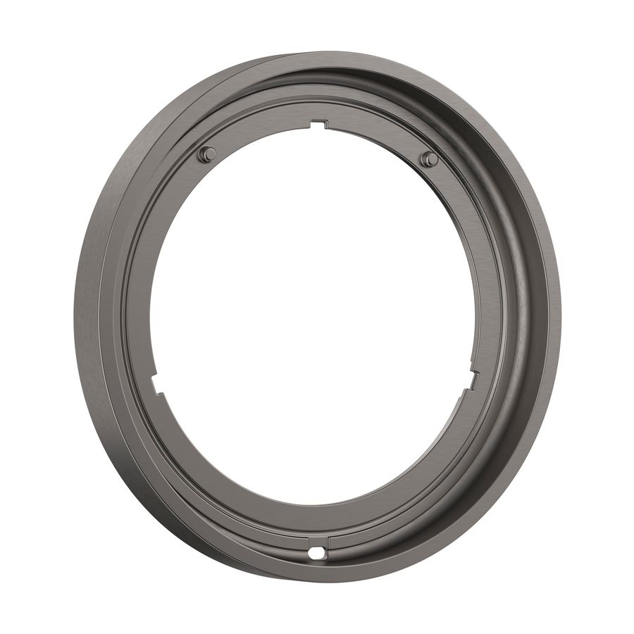 ShowerSelect Comfort S verlengset 5mm Brushed Black Chrome