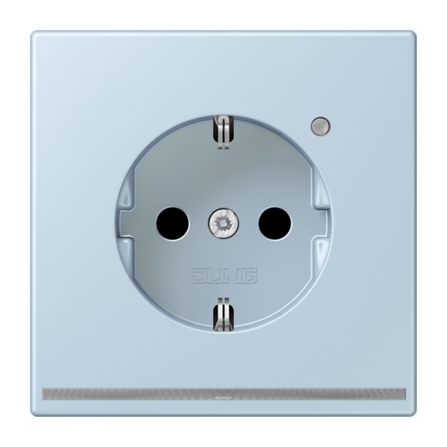 Wandcontactdoos R/A met LED l.sensor S+ LC32022