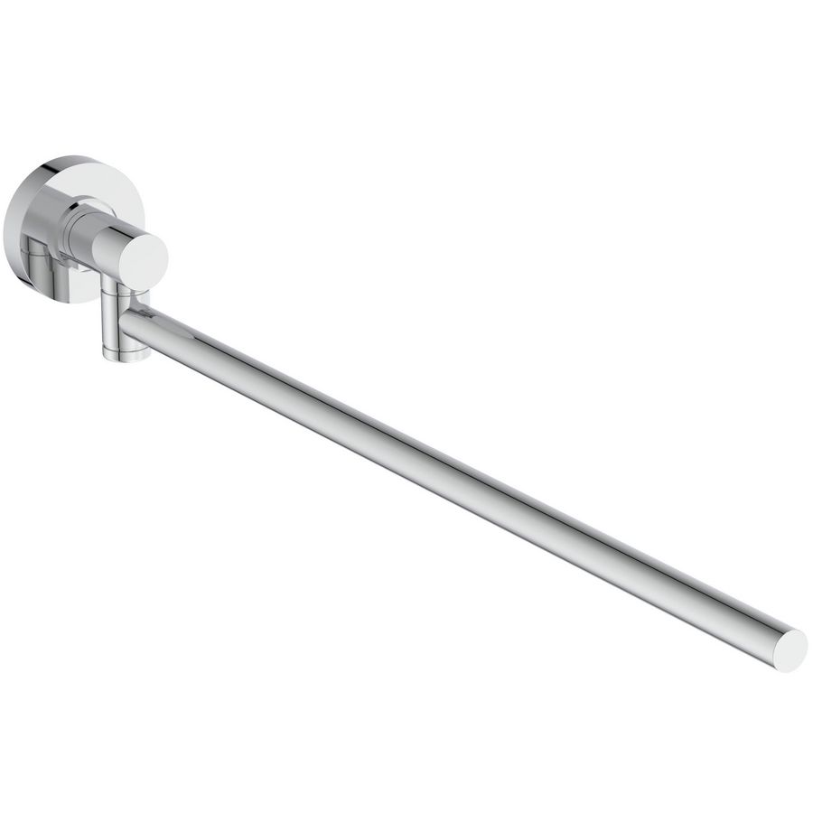 Handdoekstang 48 x 371mm enkel chroom IOM