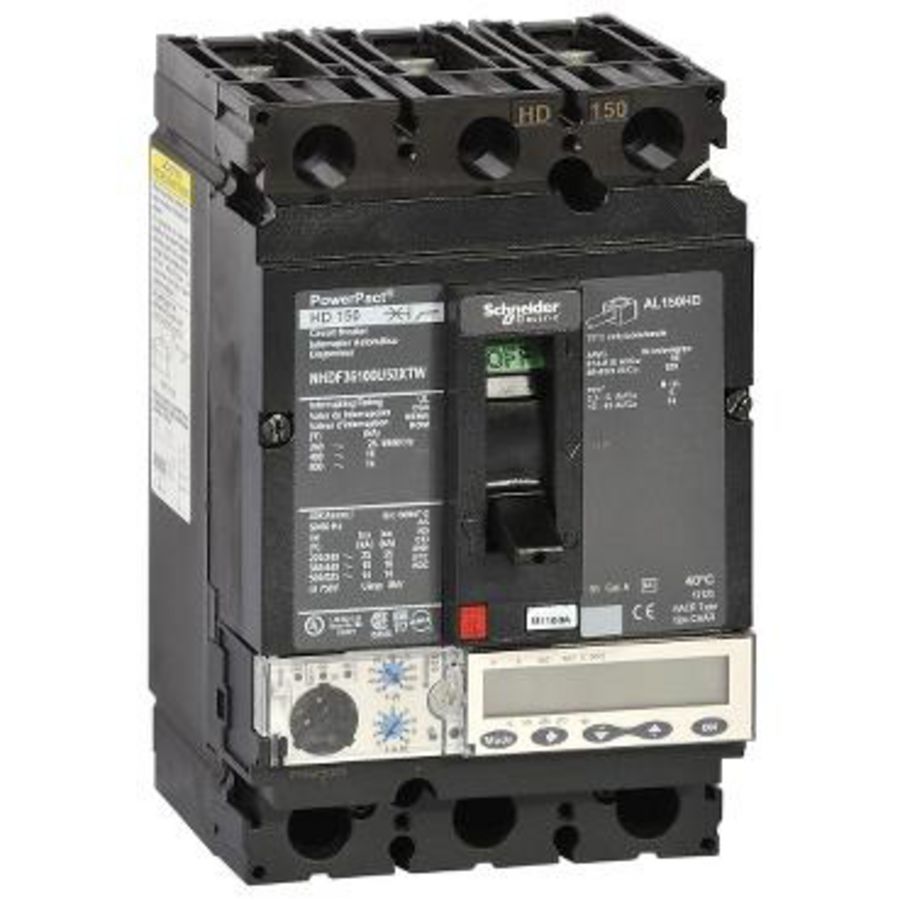 H-Frame 3P 60A 25kA -Micrologic 5.2E b Powerpact Multistand.