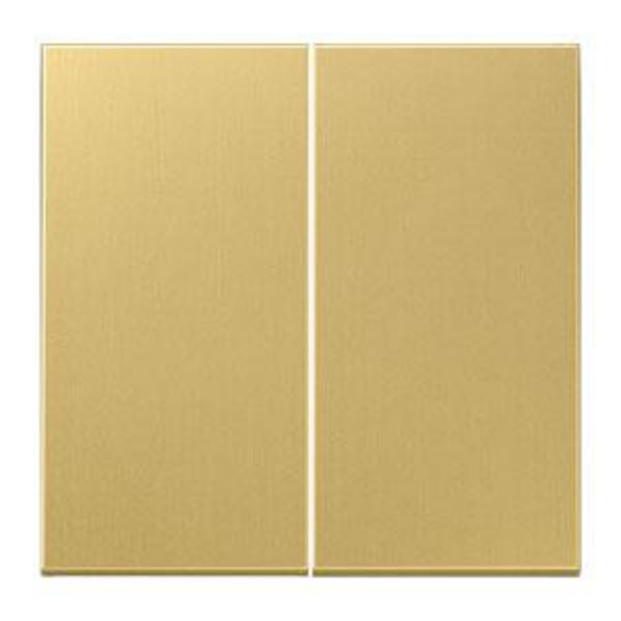 Tastafdekking seriedimmer LS messing klassiek VVE=10