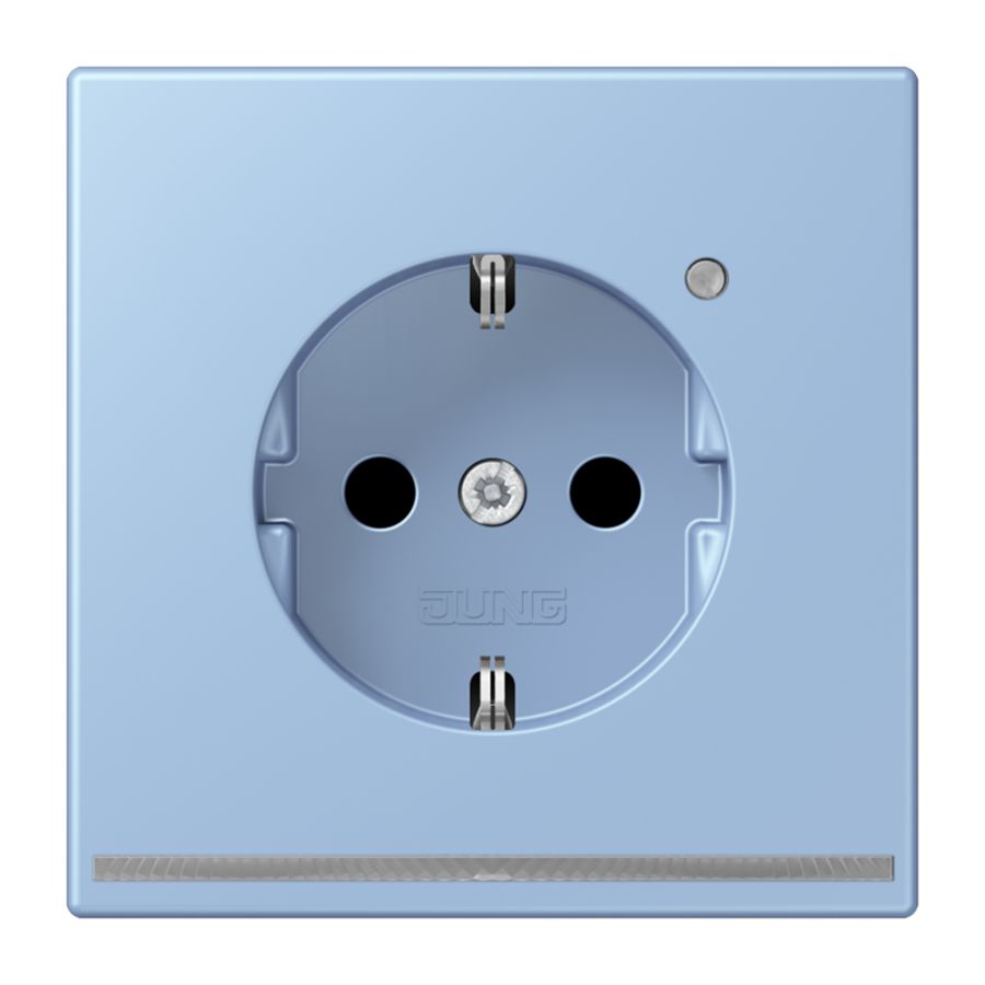 Wandcontactdoos R/A met LED l.sensor S+ LC32021