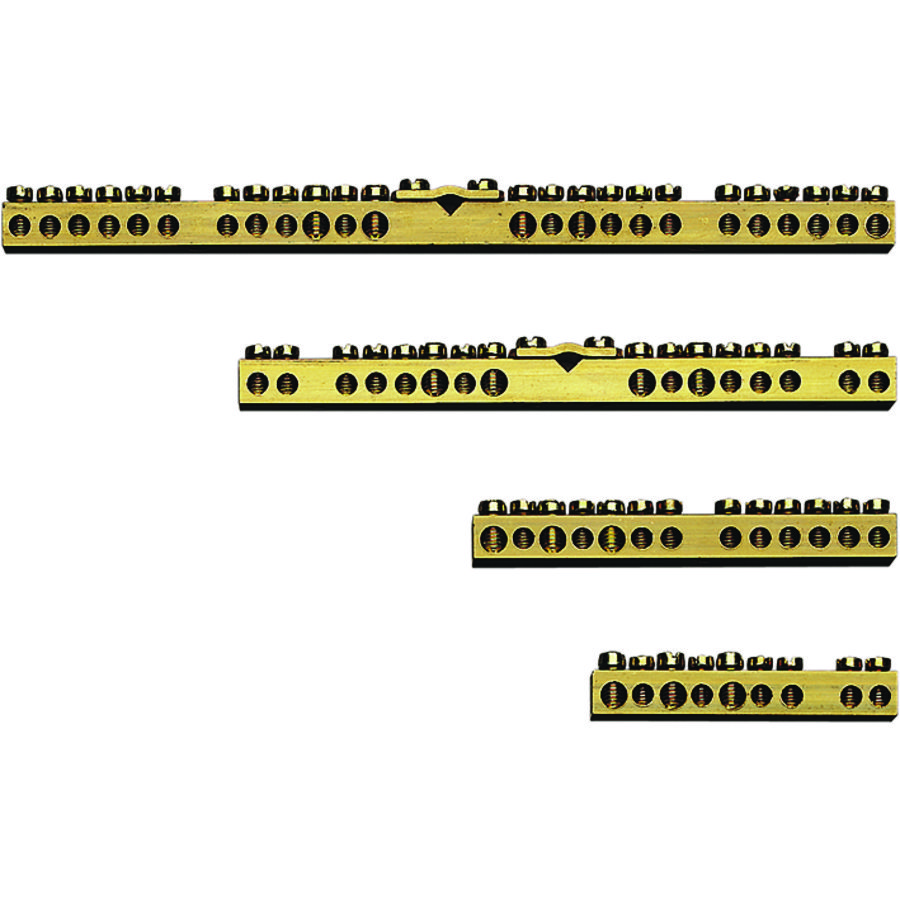 Nulklem zonder isolatie input 1x35 output 4x16mm²,20x10mm²