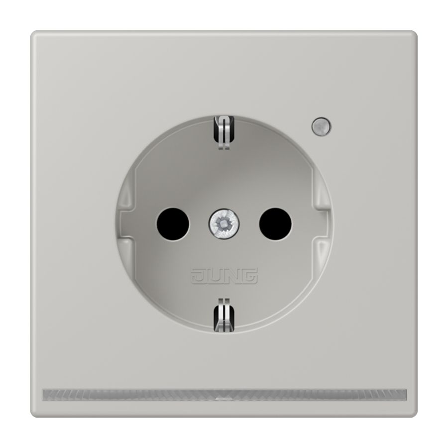 Wandcontactdoos R/A met LED l.sensor S+ LC32013
