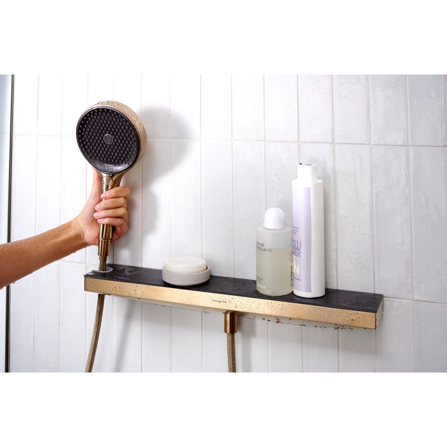 Rainfinity Schouderdouche 500 1 straalsoort met planchet Brushed Bronze