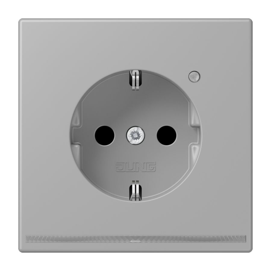 Wandcontactdoos R/A met LED l.sensor S+ LC32012