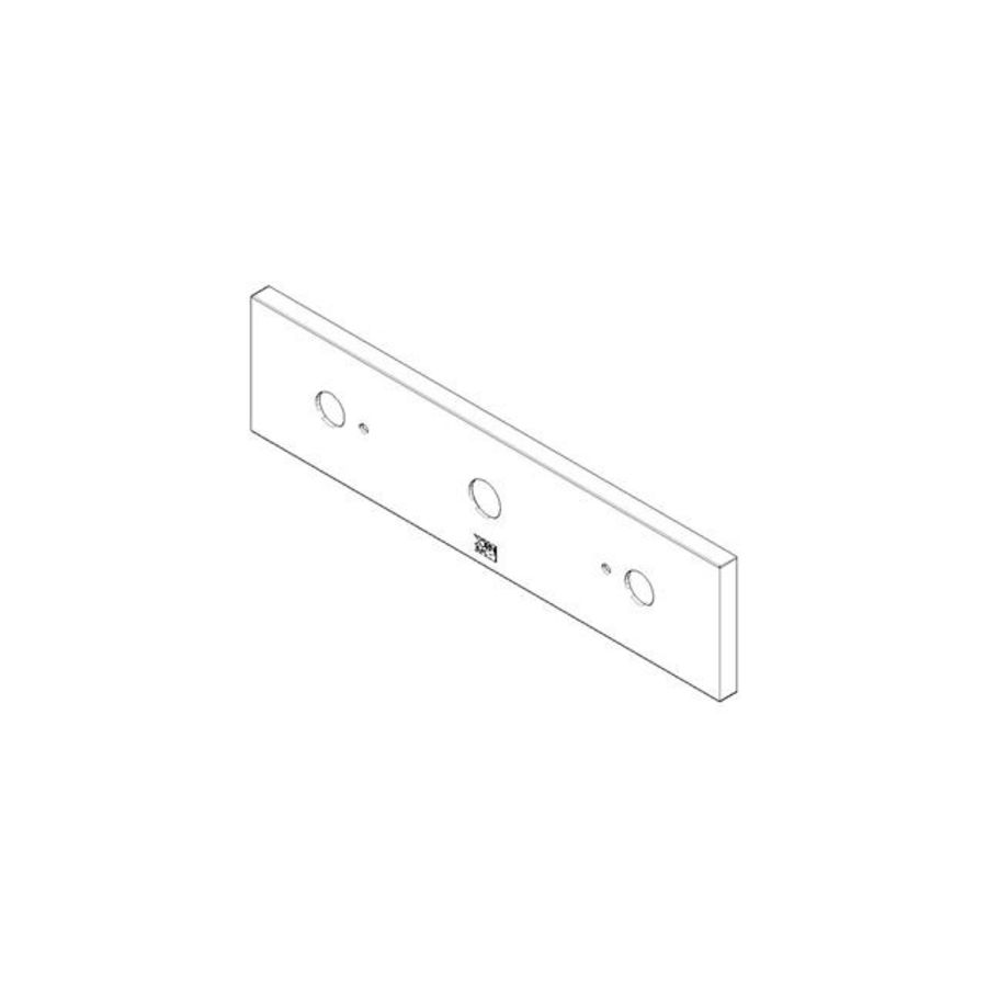 Rozet 240x60x9mm Platina gebors. 092778031-06
