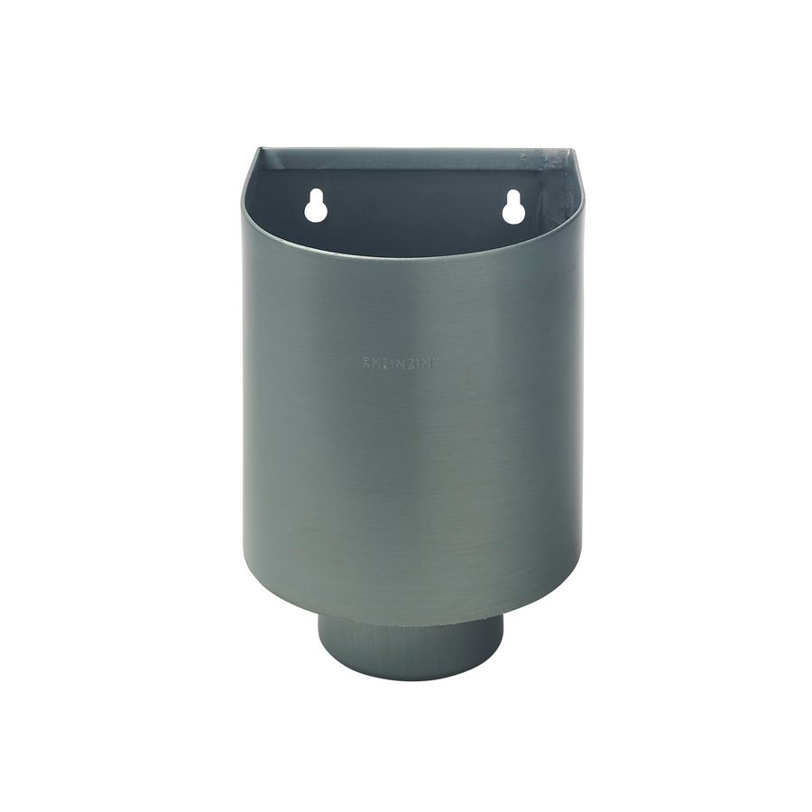 RHEINZINK prePATINA blue-grey vergaarbak Mini 80mm