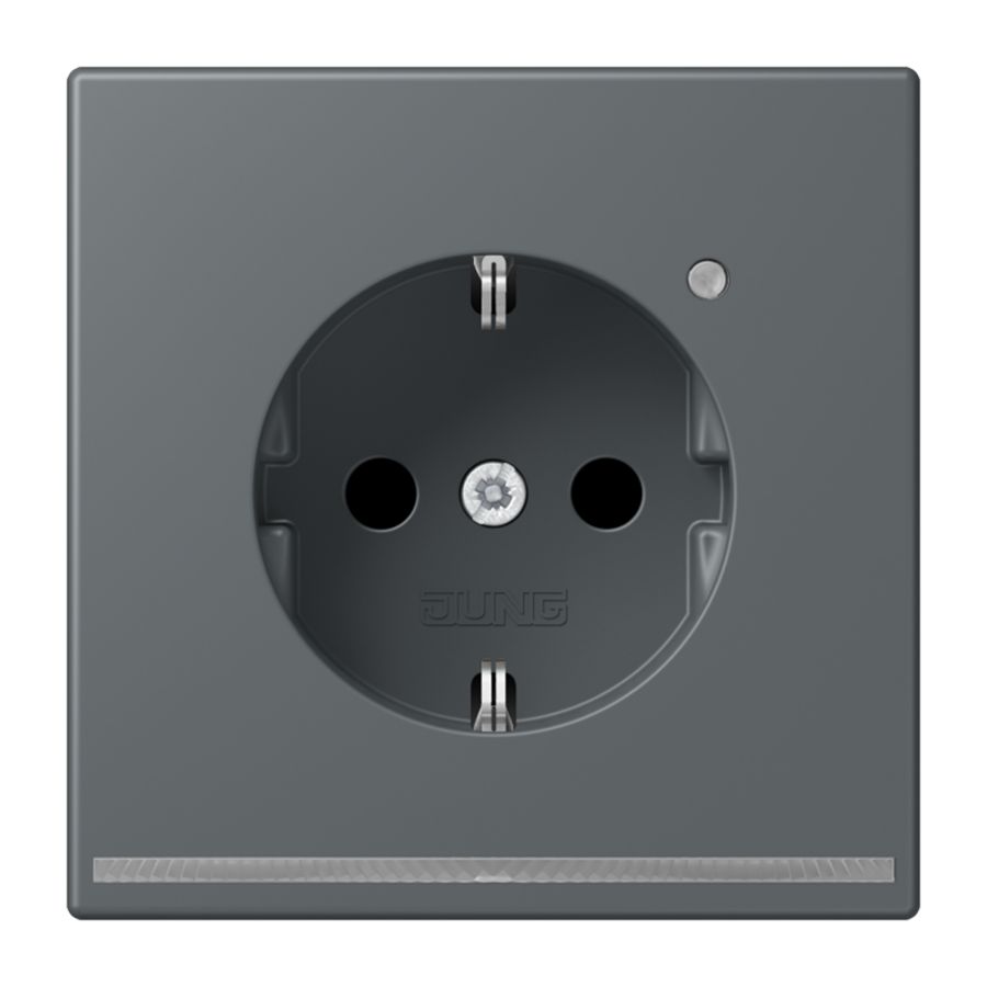 Wandcontactdoos R/A met LED l.sensor S+ LC32010