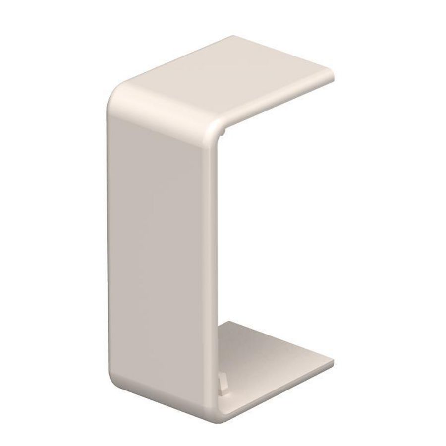 Naadafdekking 15x30mm polyvinylchlorid creme wit 9001 VVE=10