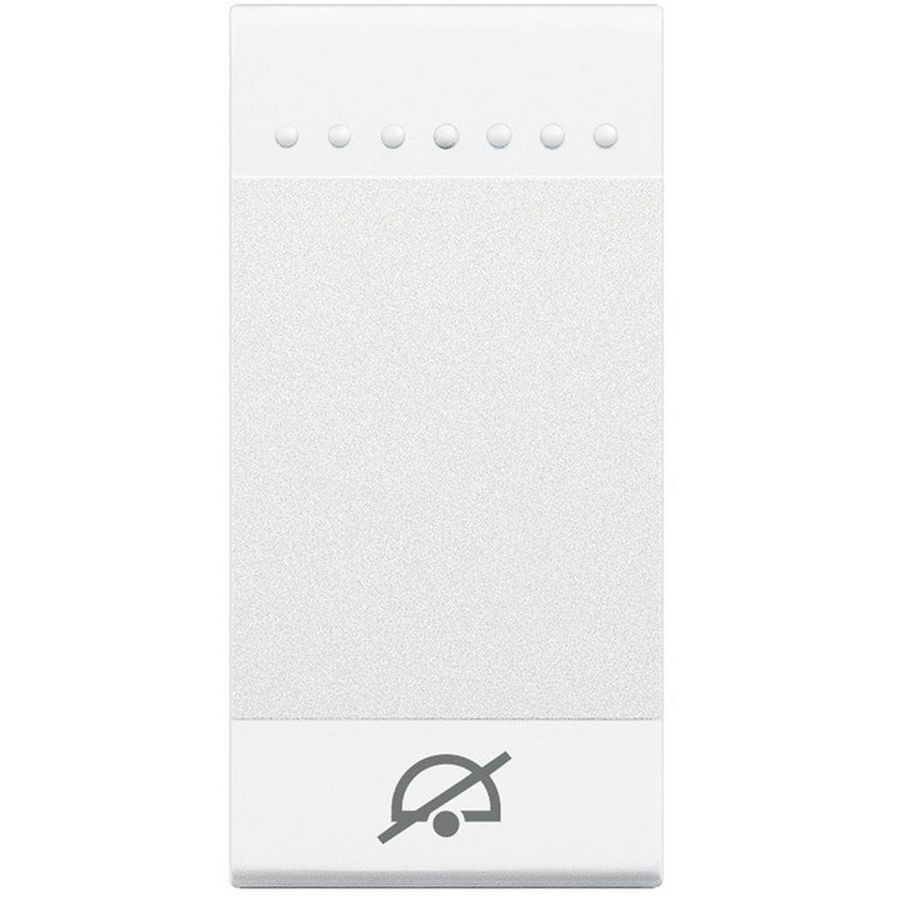 Wipschakelaar wit Niet Storen 1 module Livinglight