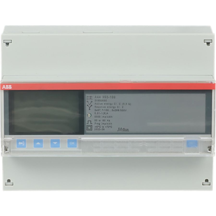 Elektriciteitsmeter 3 fase indirect 6A klasse C