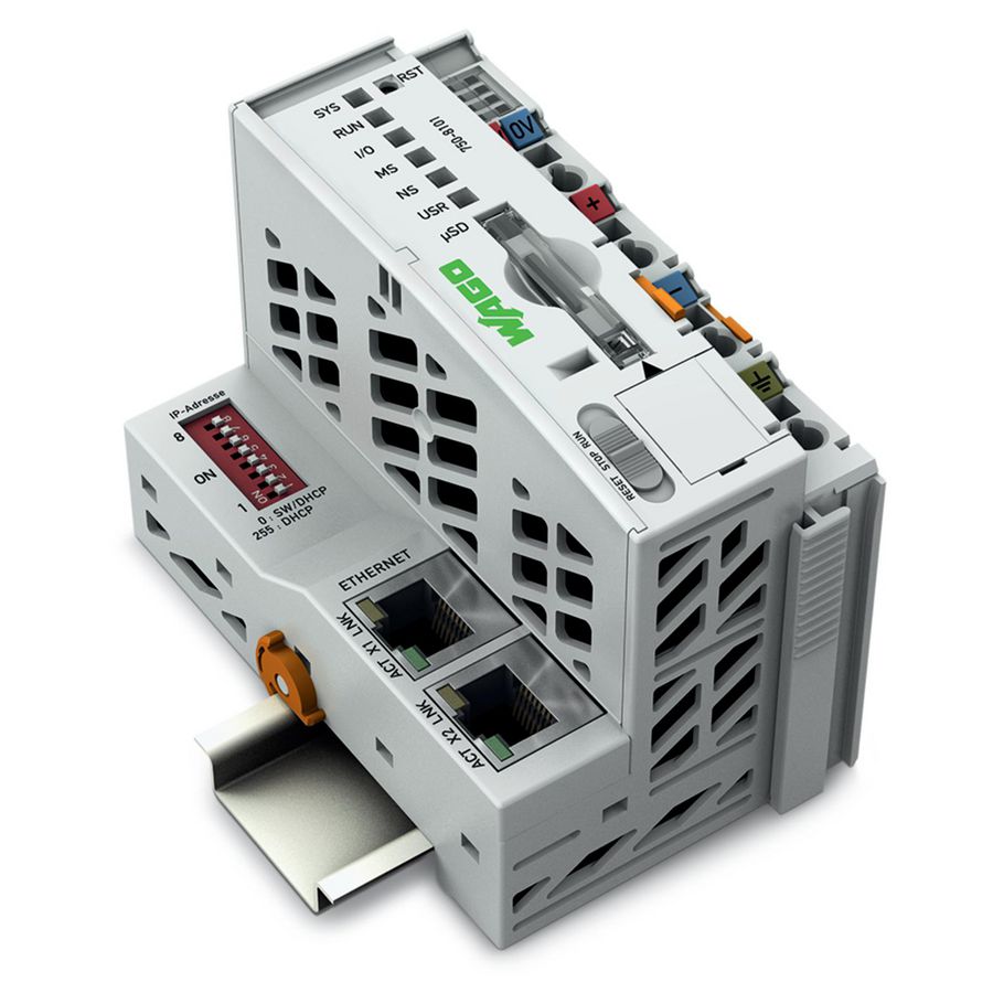 Controller PFC100 2xEthernet lichtgrijs