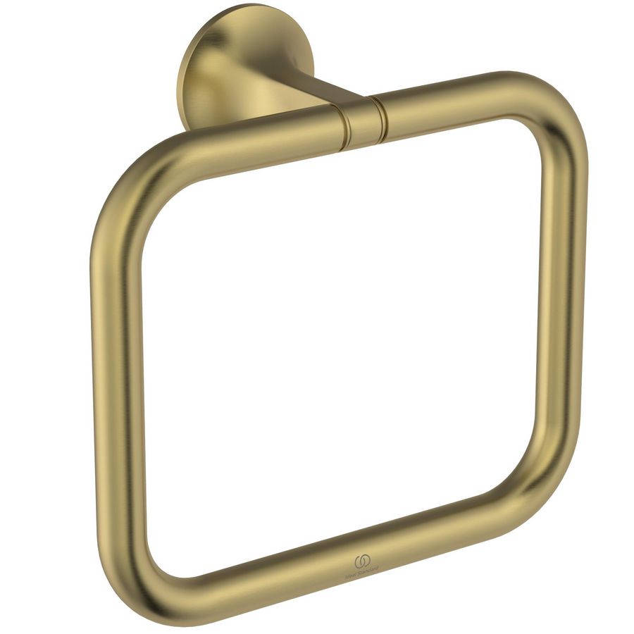 Handdoekring 218x79x209mm brushed gold La Dolce Vita