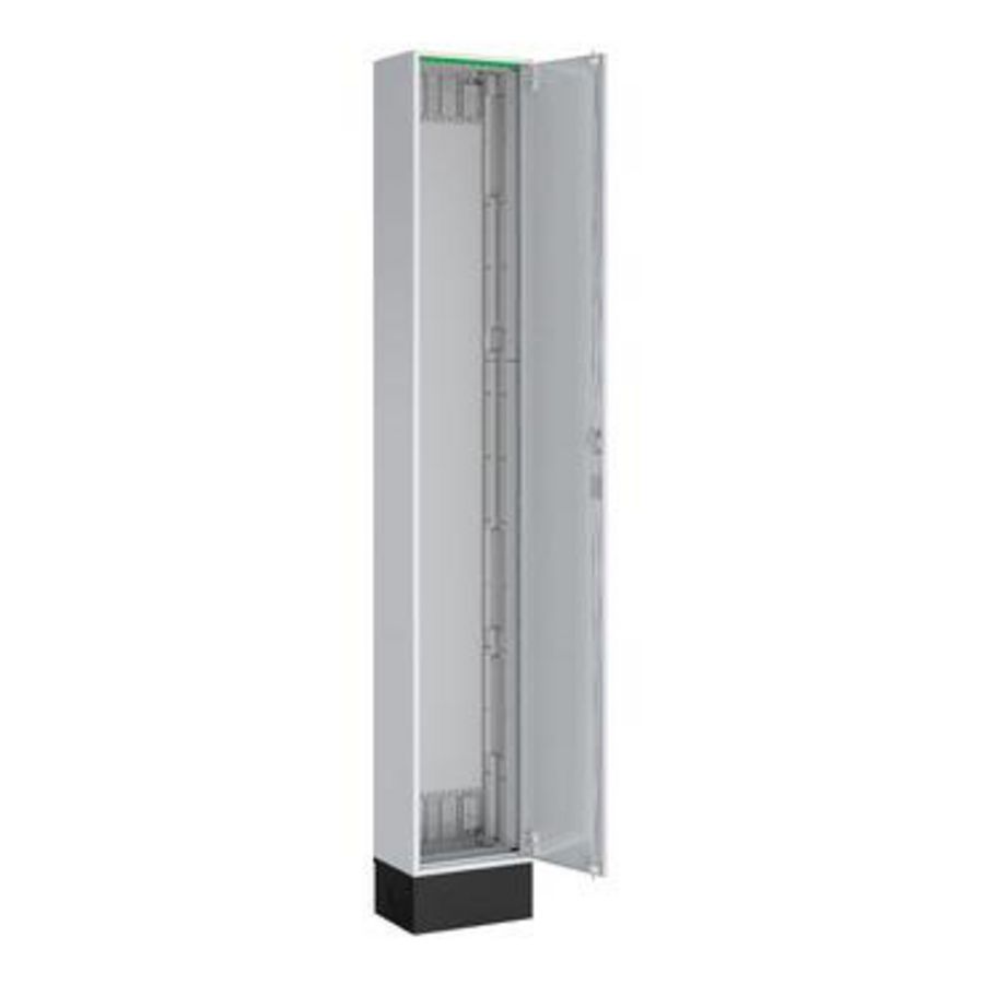 Metalen vloerstaande beh. B300xH1400xD210mm IP44 klasse II