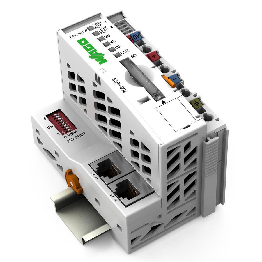 Controller EtherNet/IP Vierde generatie 2 x Ethernet, SD-kaa