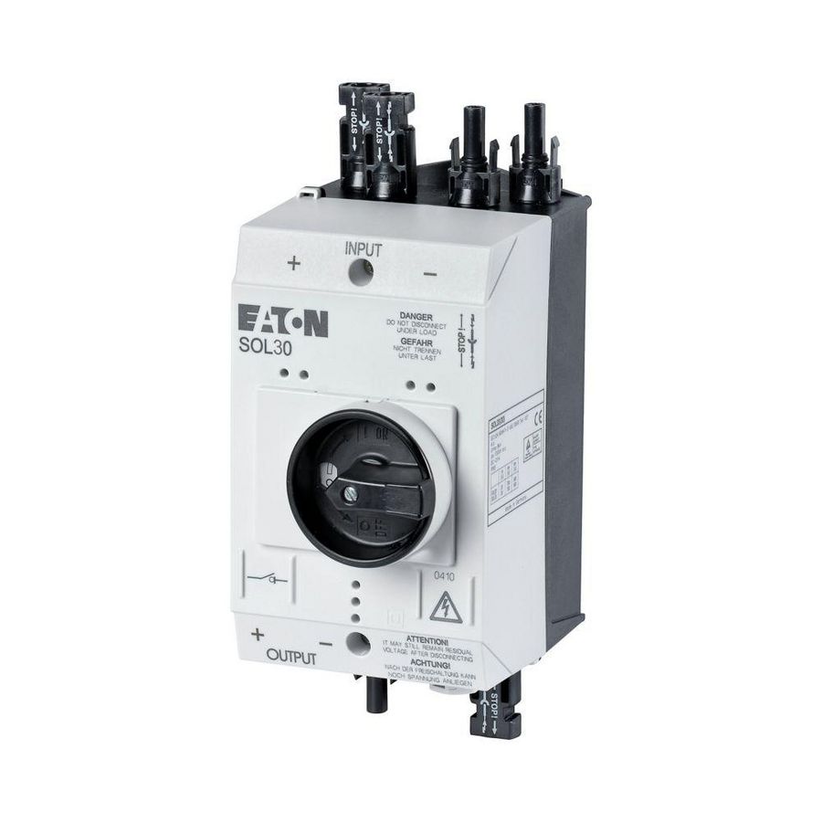 DC-lastscheider 25A inbouw 2 ingangen MC4/MC4