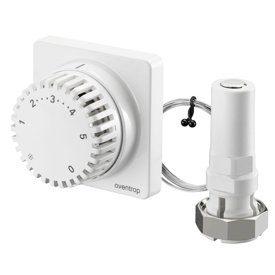 Thermostaat Uni LD M30x1,5 m. nulst. cap.2 m lang wit